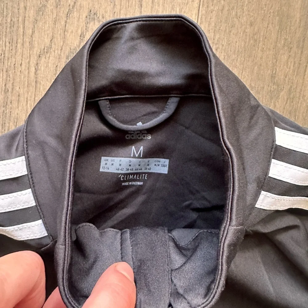 Adidas climalite 3 stripe jacket​​​ - Picture 3 of 3